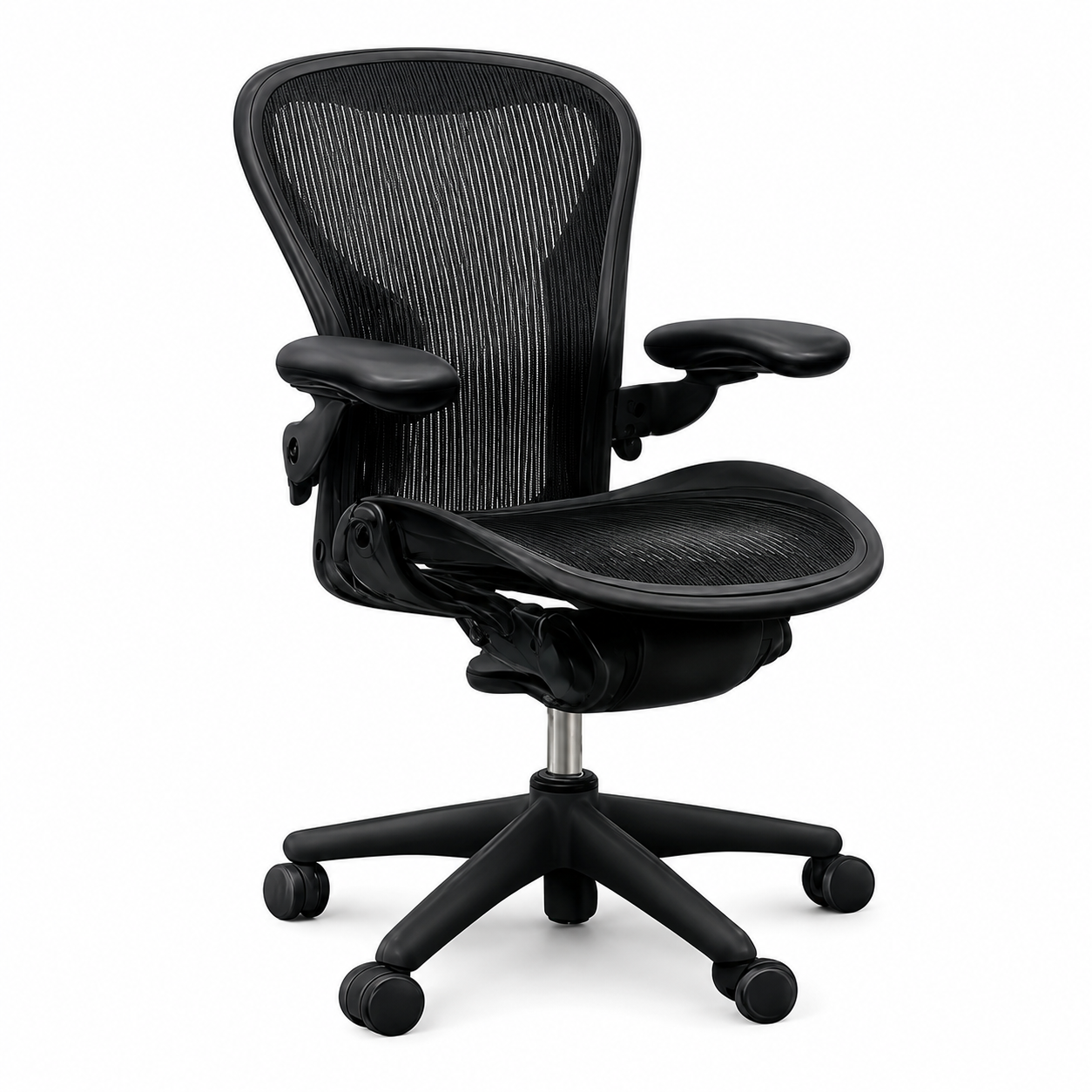 Herman Miller Aeron Chair Classic, Fully Loaded (Rear Tilt + Forward Tilt) | Business