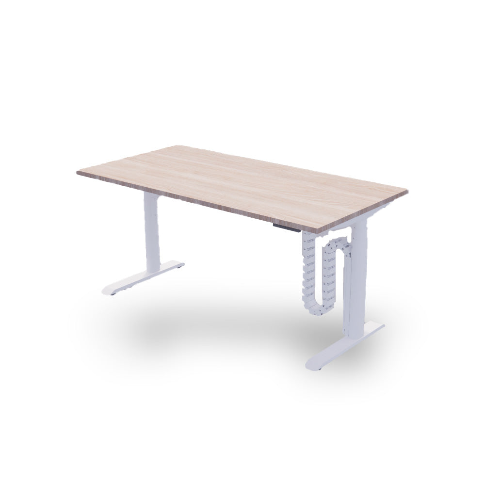 Pivot, Height Adjustable, Single Table