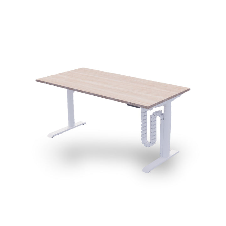 Pivot, Height Adjustable, Single Table