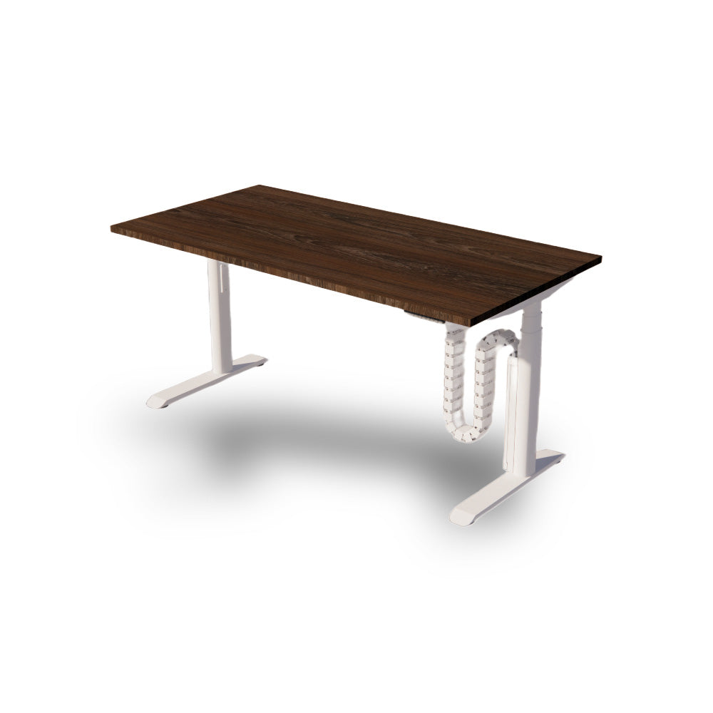 Pivot, Height Adjustable, Single Table