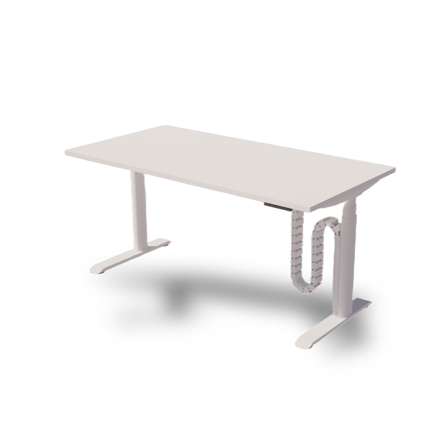 Pivot, Height Adjustable, Single Table